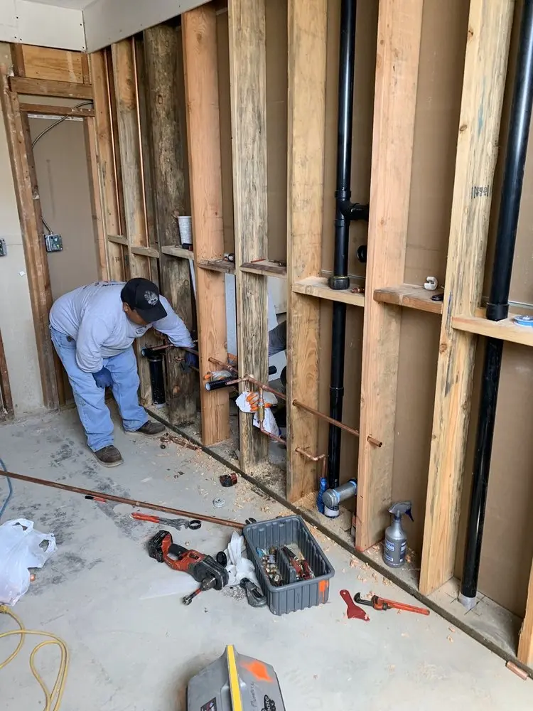 Commercial rough-in plumbing for Commercial Plumbing in Fruitport